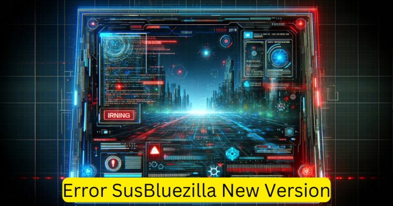 Error SusBluezilla New Version