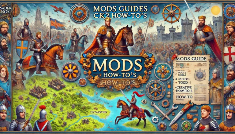 Mods Guides CK2 How-To’s