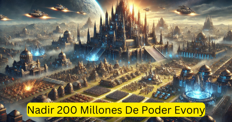 Nadir 200 Millones De Poder Evony