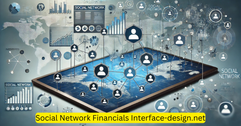 Social Network Financials Interface-design.net